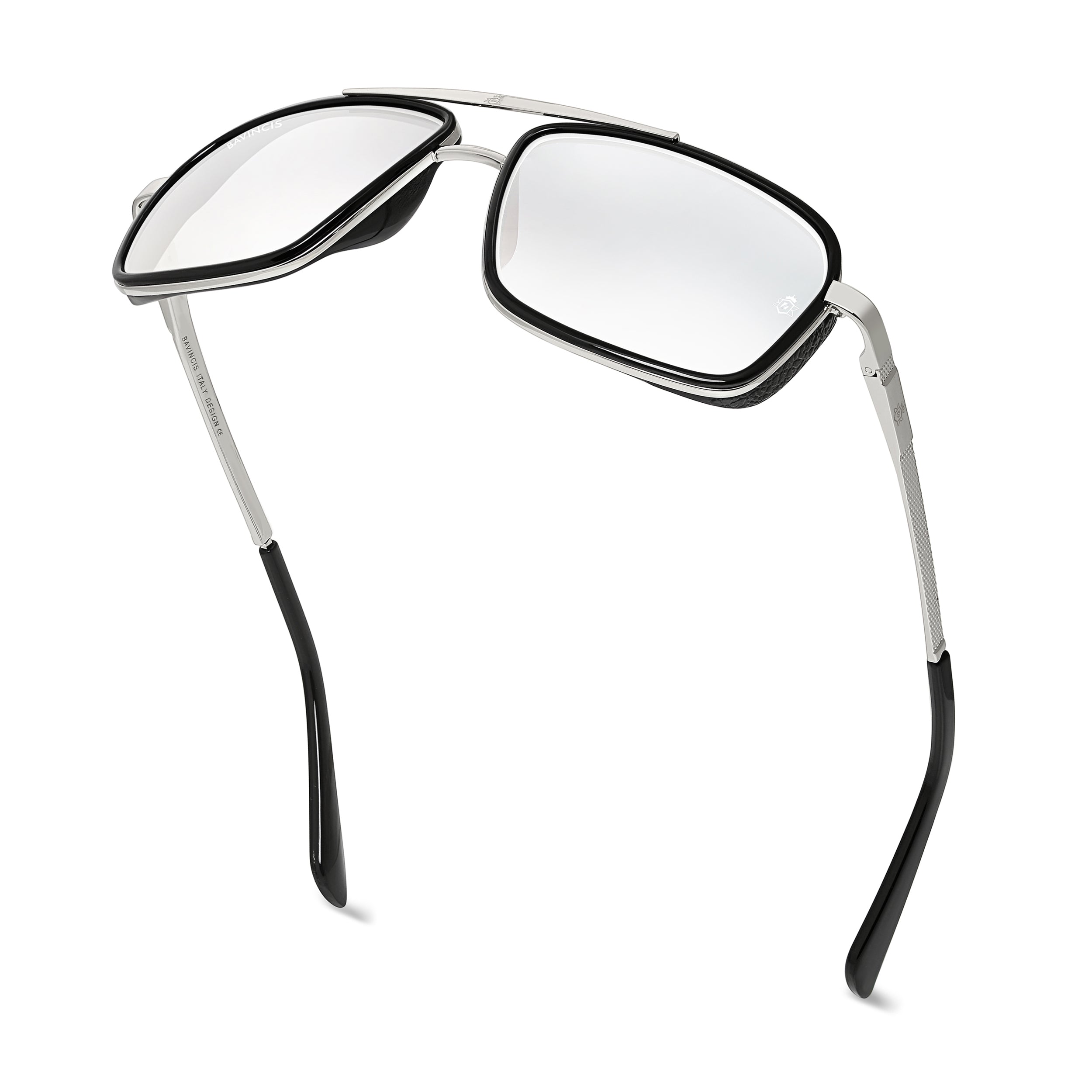 Bavincis Stanly D11 Silver And White Antiray Edition Sunglasses