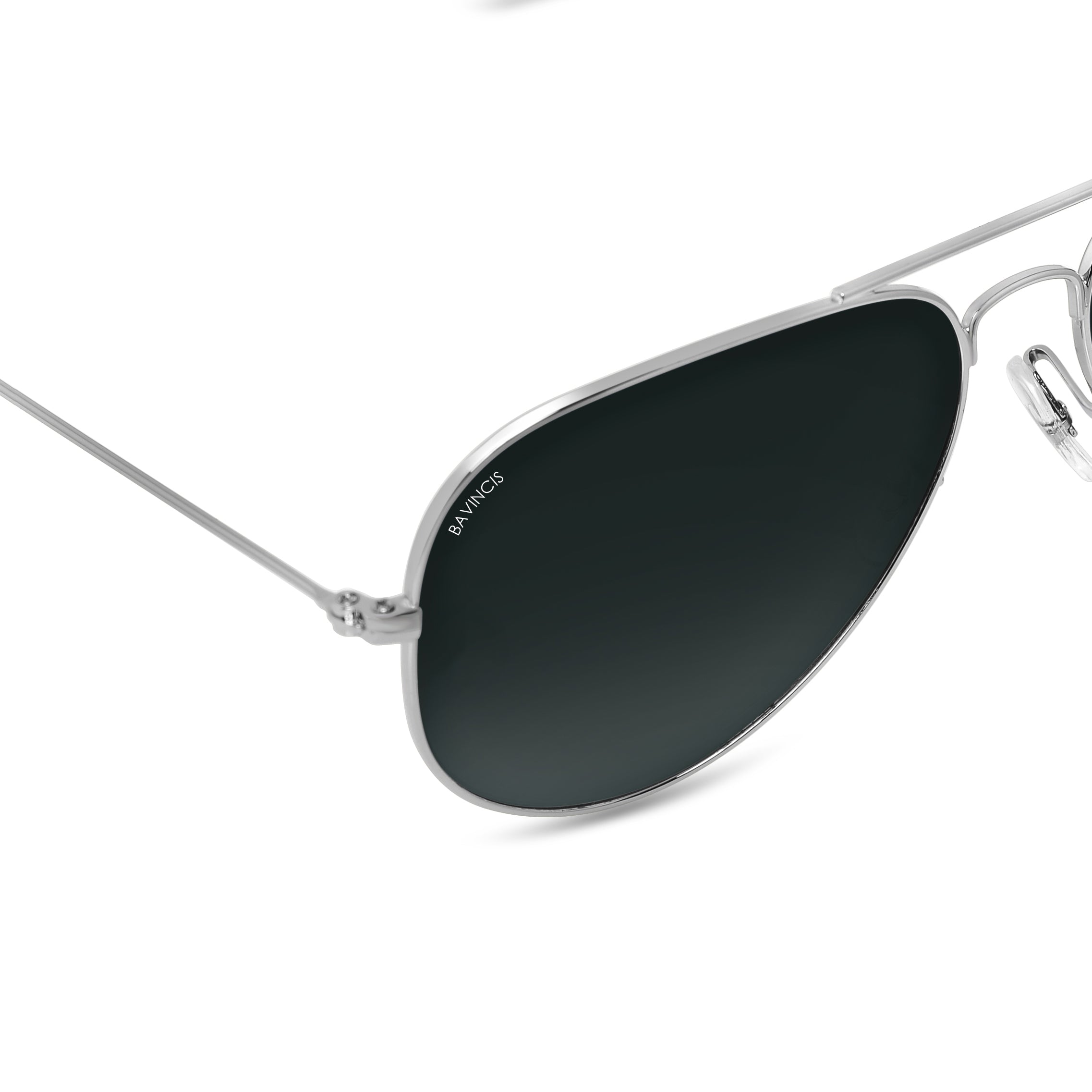 Bavincis Tommy Silver And Black Edition Sunglasses