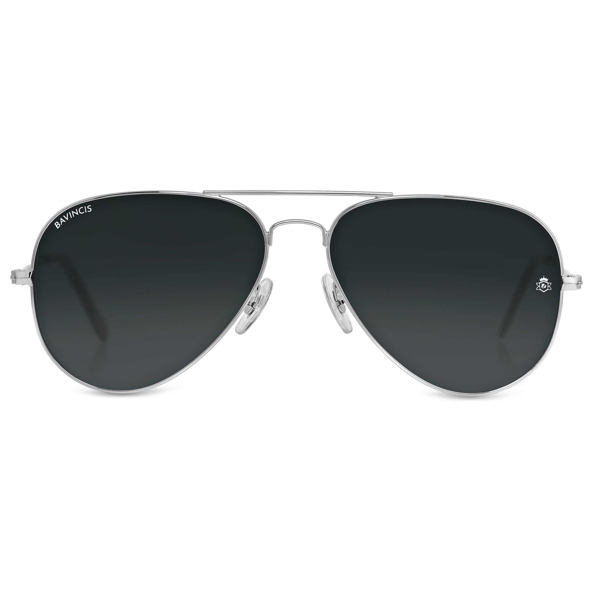 Bavincis Tommy Silver And Black Edition Sunglasses