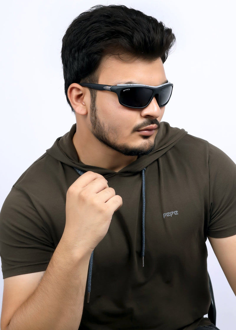 Bavincis Albert Black And Black Sports Edition Sunglasses