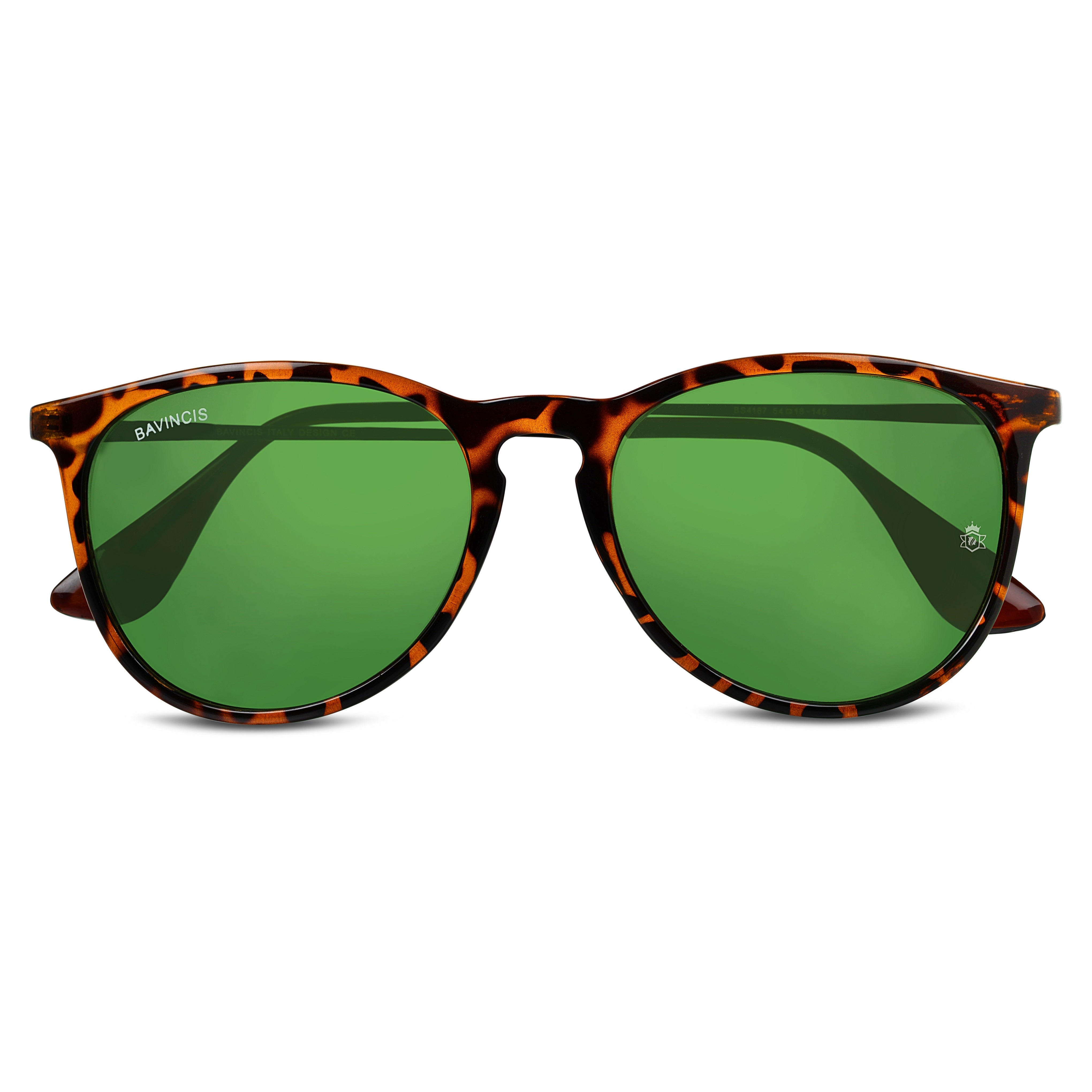 Bavincis Gracy T Brown And Green Edition Sunglasses - BAVINCIS