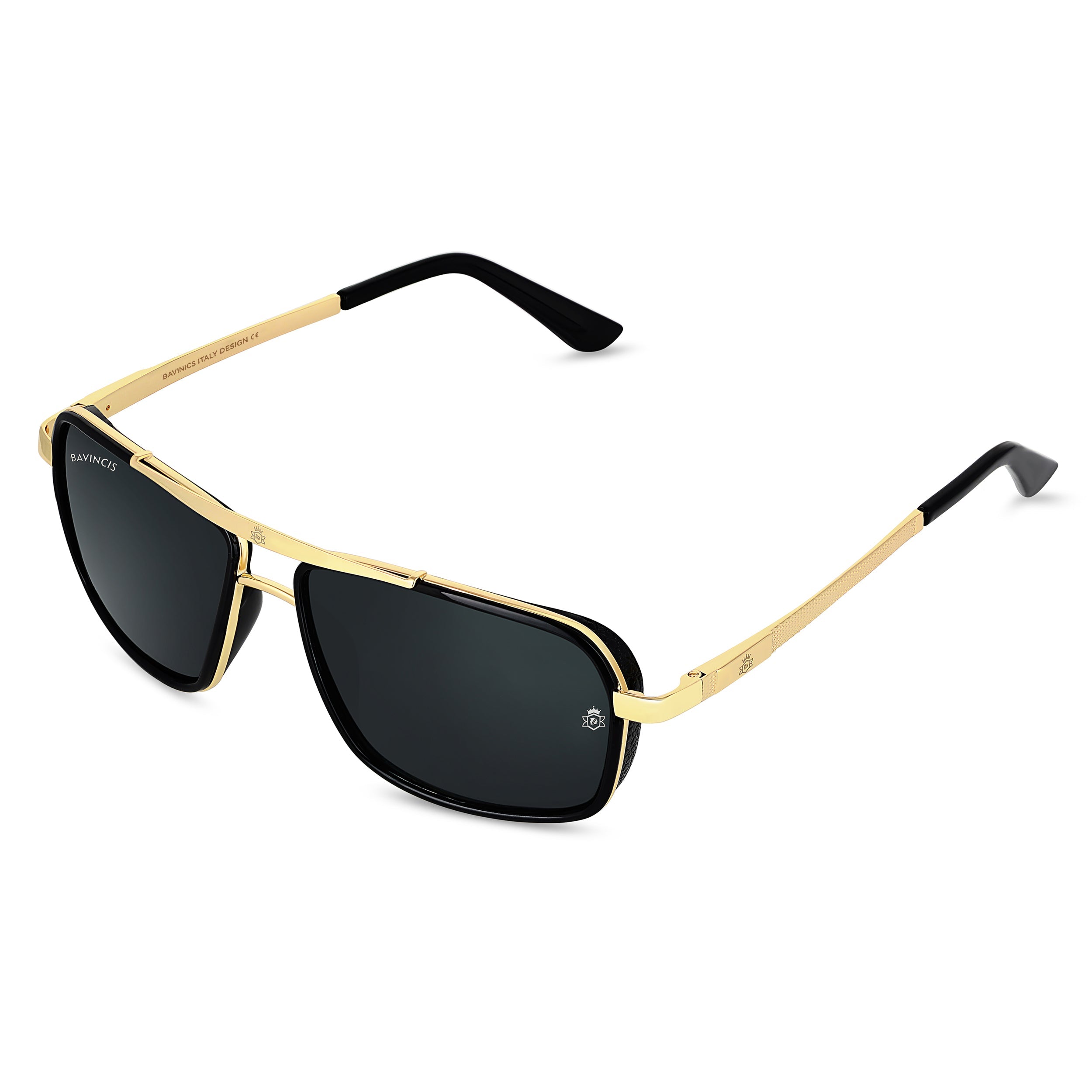 Bavincis Stanly D11 Gold And Black Edition Sunglasses