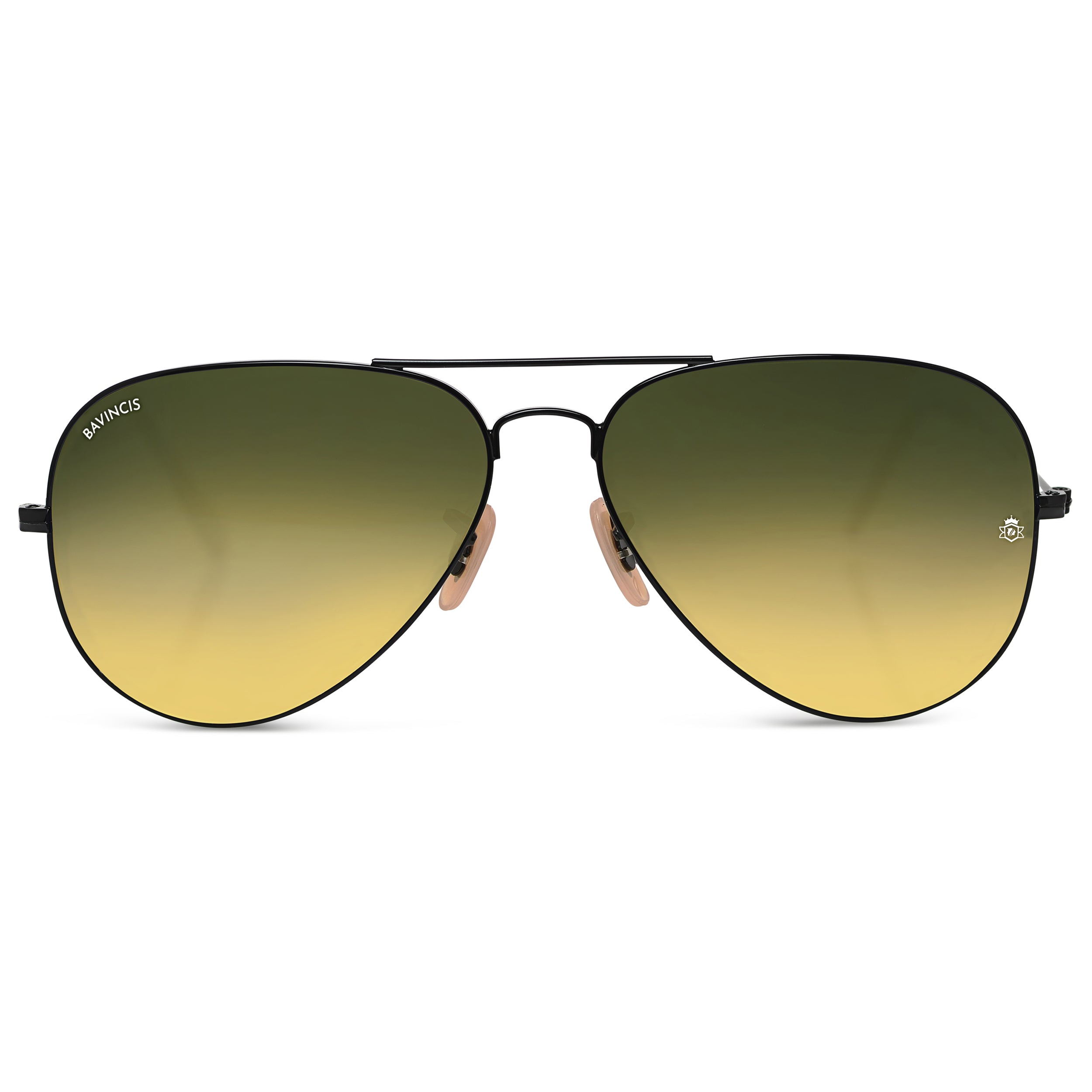 Bavincis Tommy Black And Green Gradient Edition Sunglasses