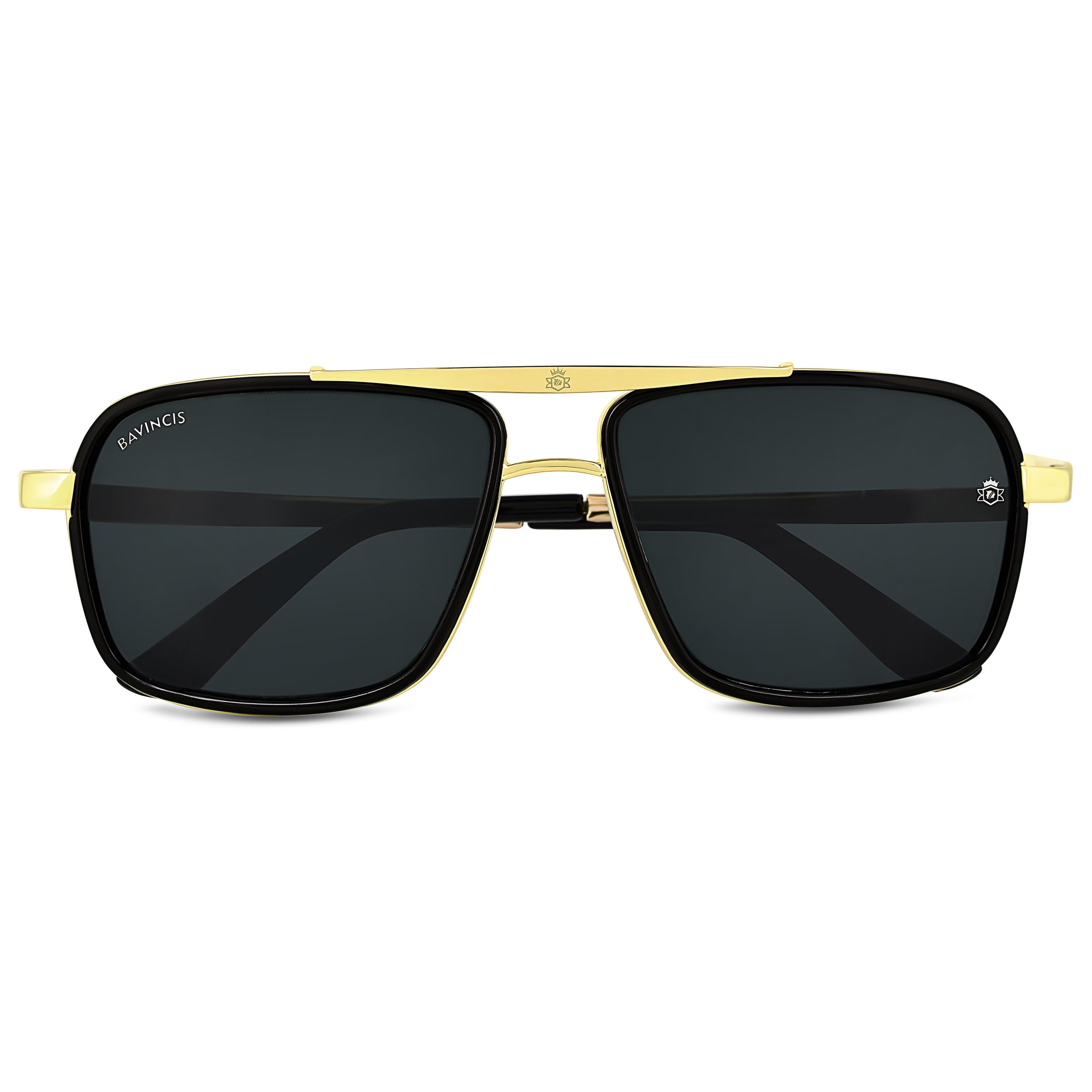 Bavincis Stanly D11 Gold And Black Edition Sunglasses - BAVINCIS