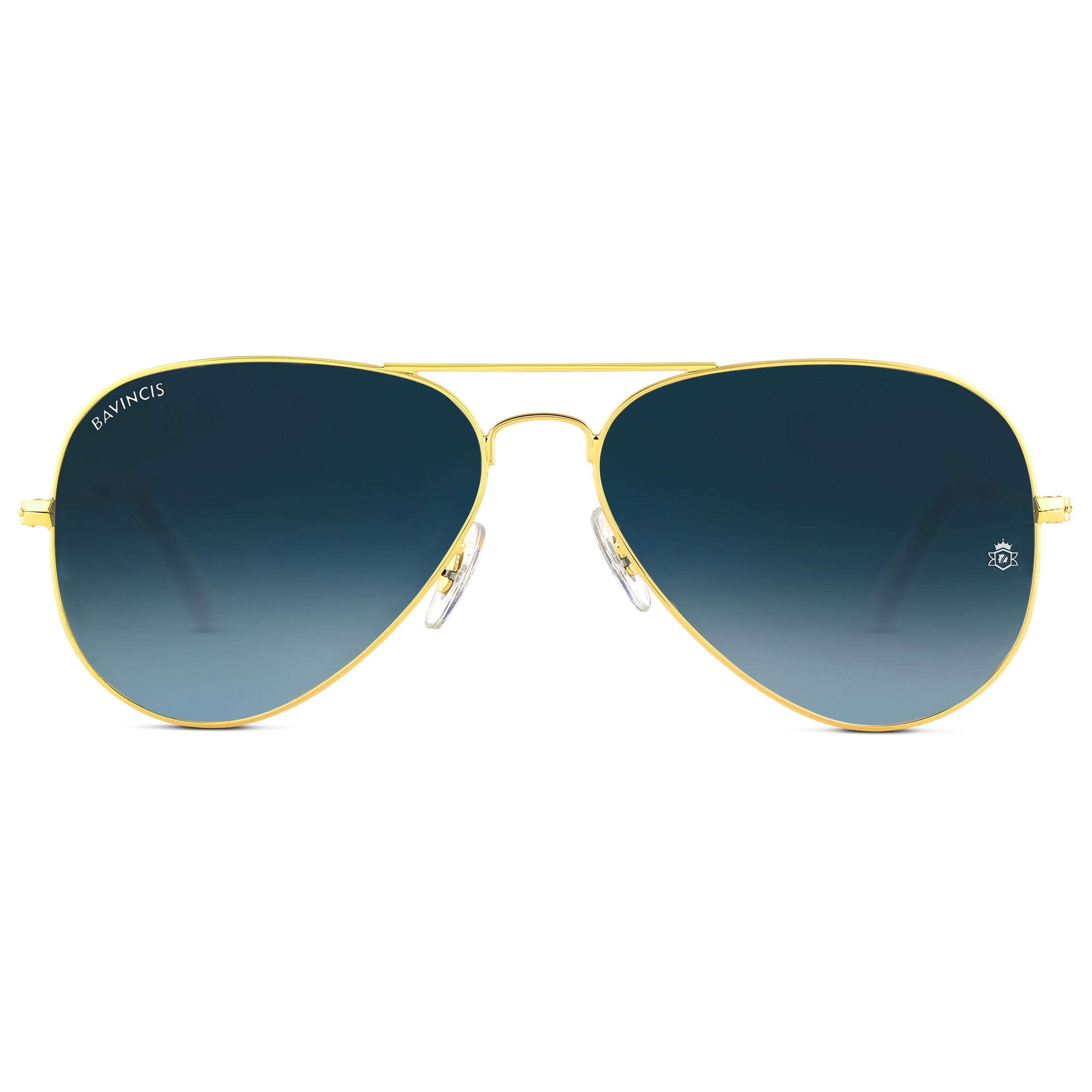 Bavincis Tommy Gold And Gray Gradient Edition Sunglasses