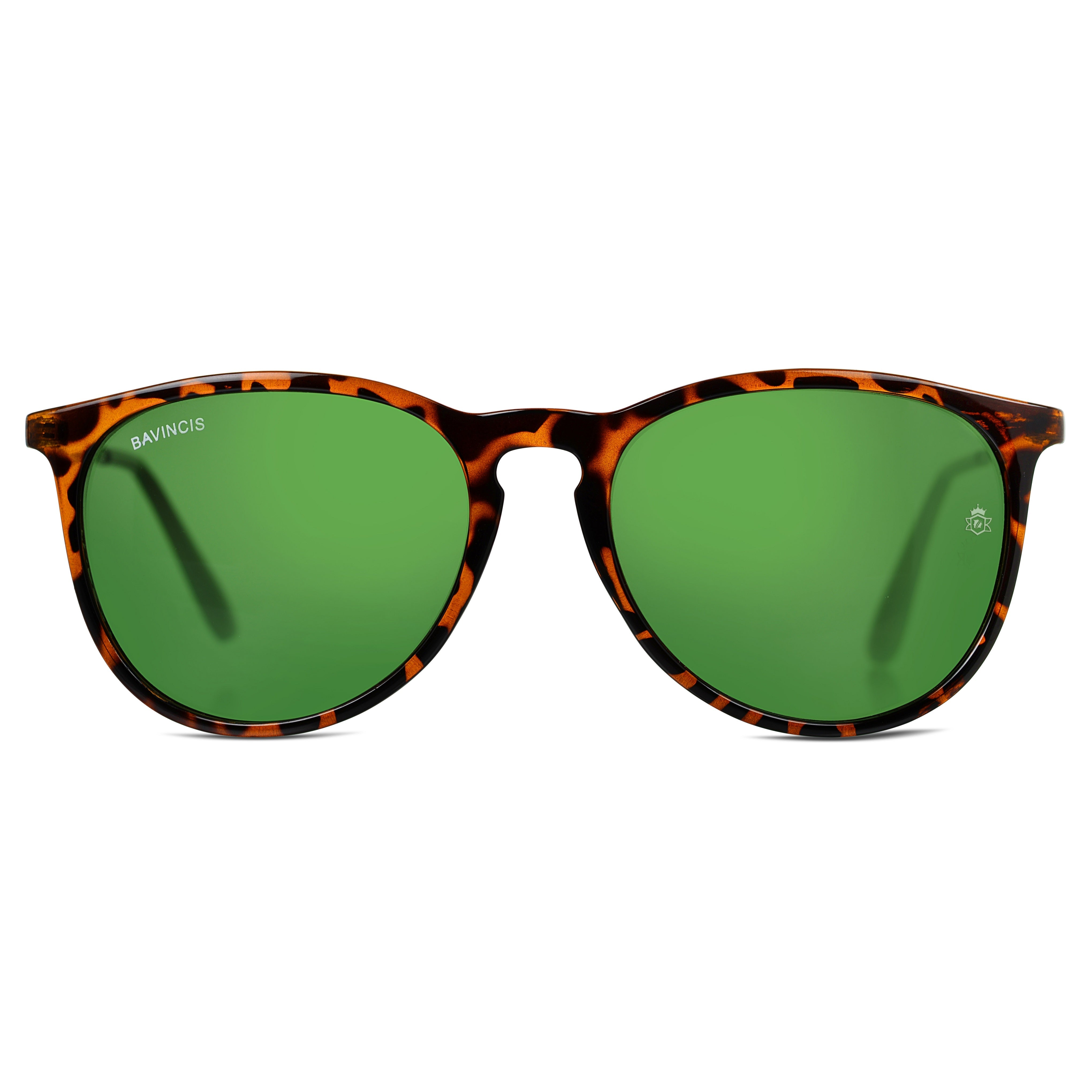 Bavincis Gracy T Brown And Green Edition Sunglasses - BAVINCIS