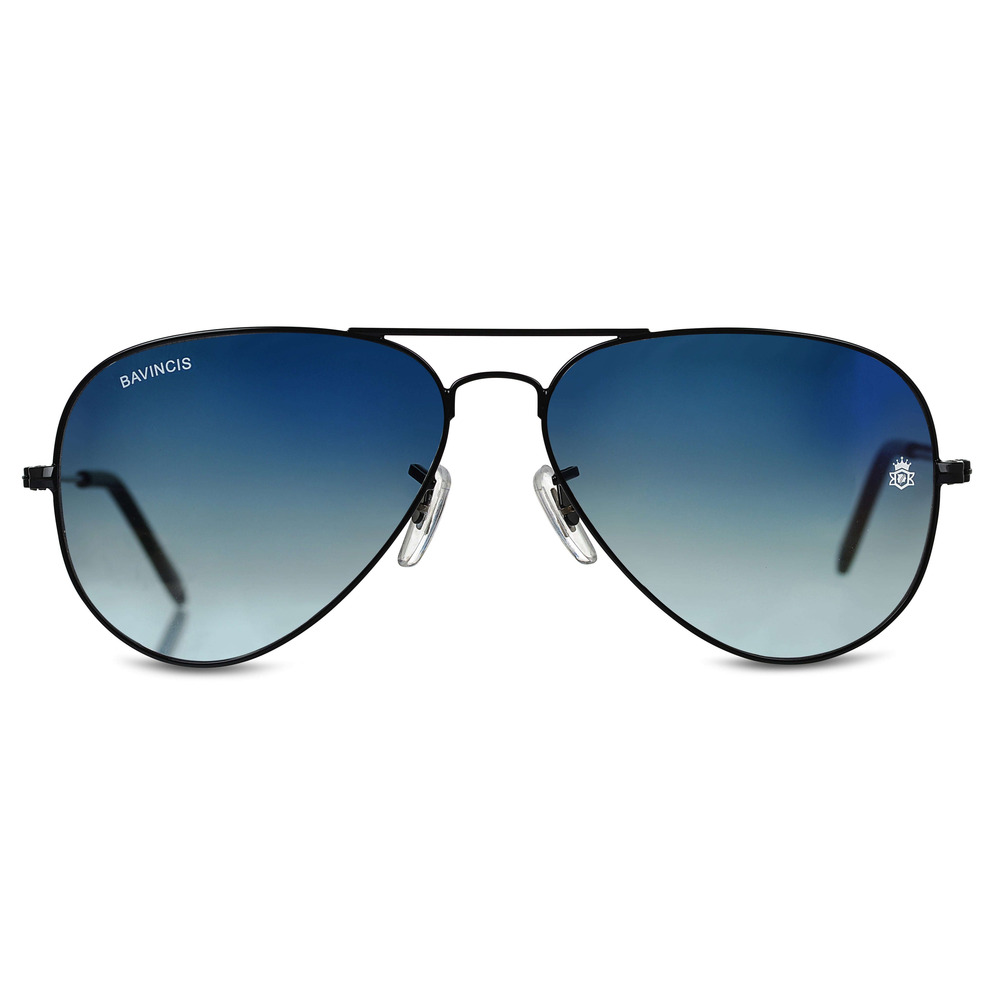 Bavincis Tommy Black And Blue Gradient Edition Sunglasses - BAVINCIS