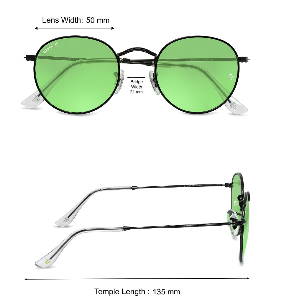 Bavincis Asmara Black And Green Edition Sunglasses - BAVINCIS