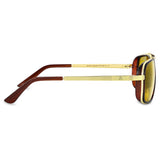 Bavincis Stanly D11 Gold And Brown Edition Sunglasses