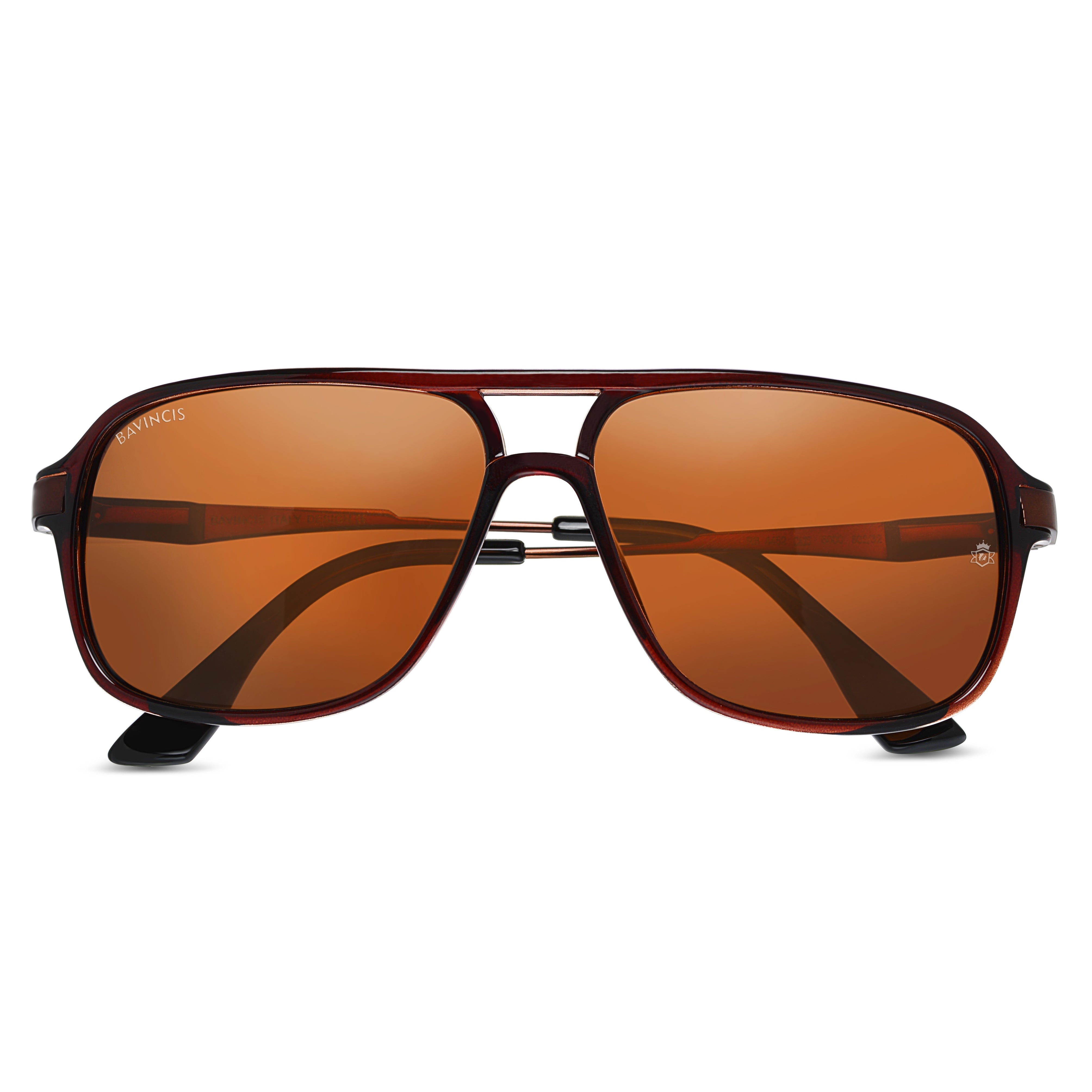 Bavincis Rebel Brown And Brown Edition Sunglasses - BAVINCIS