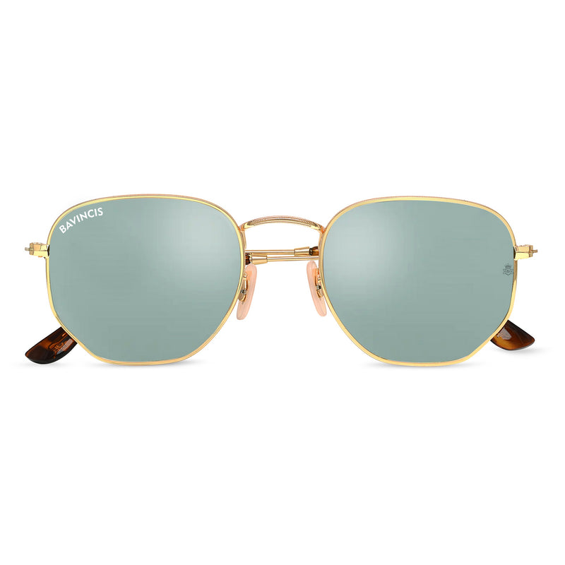 Bavincis Gemini Gold And Silver Mercury Edition Sunglasses