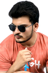 Bavincis Focal Silver And Black Edition Sunglasses