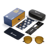 Bavincis Joyce T.Gold And Brown Edition sunglasses