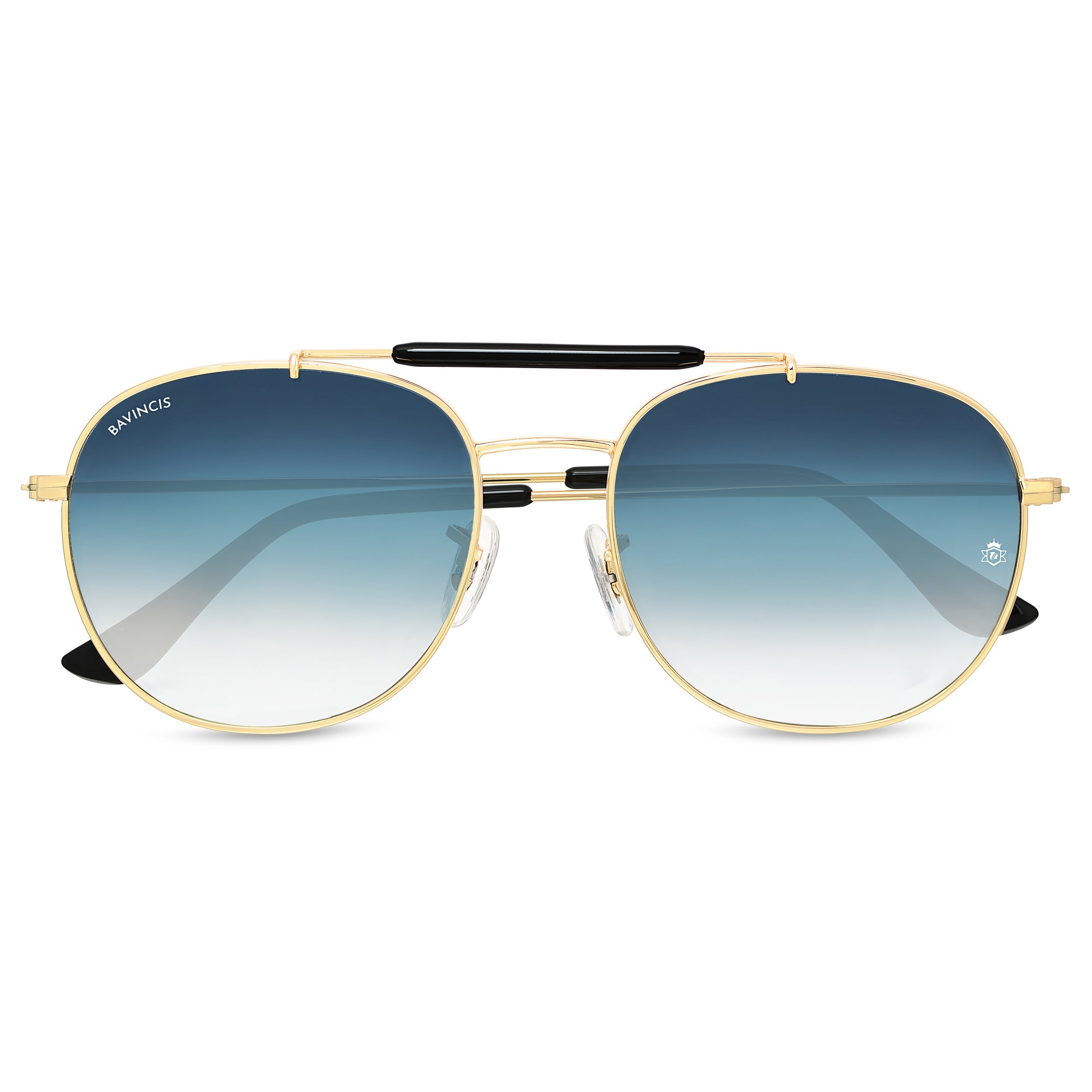 Bavincis Caliber Gold And Grey Gradient Edition sunglasses