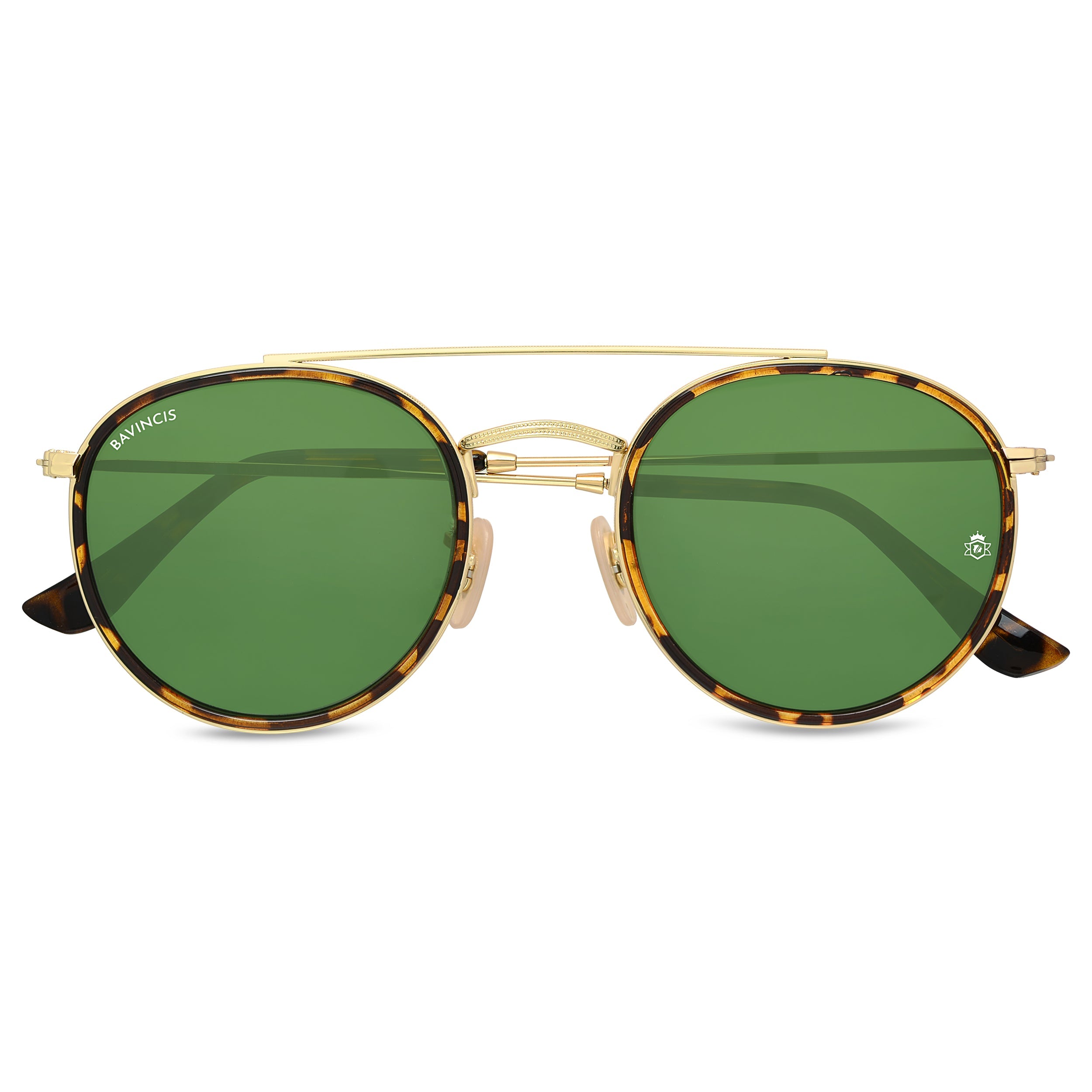 Bavincis Joyce T.Gold And Green Edition sunglasses - BAVINCIS