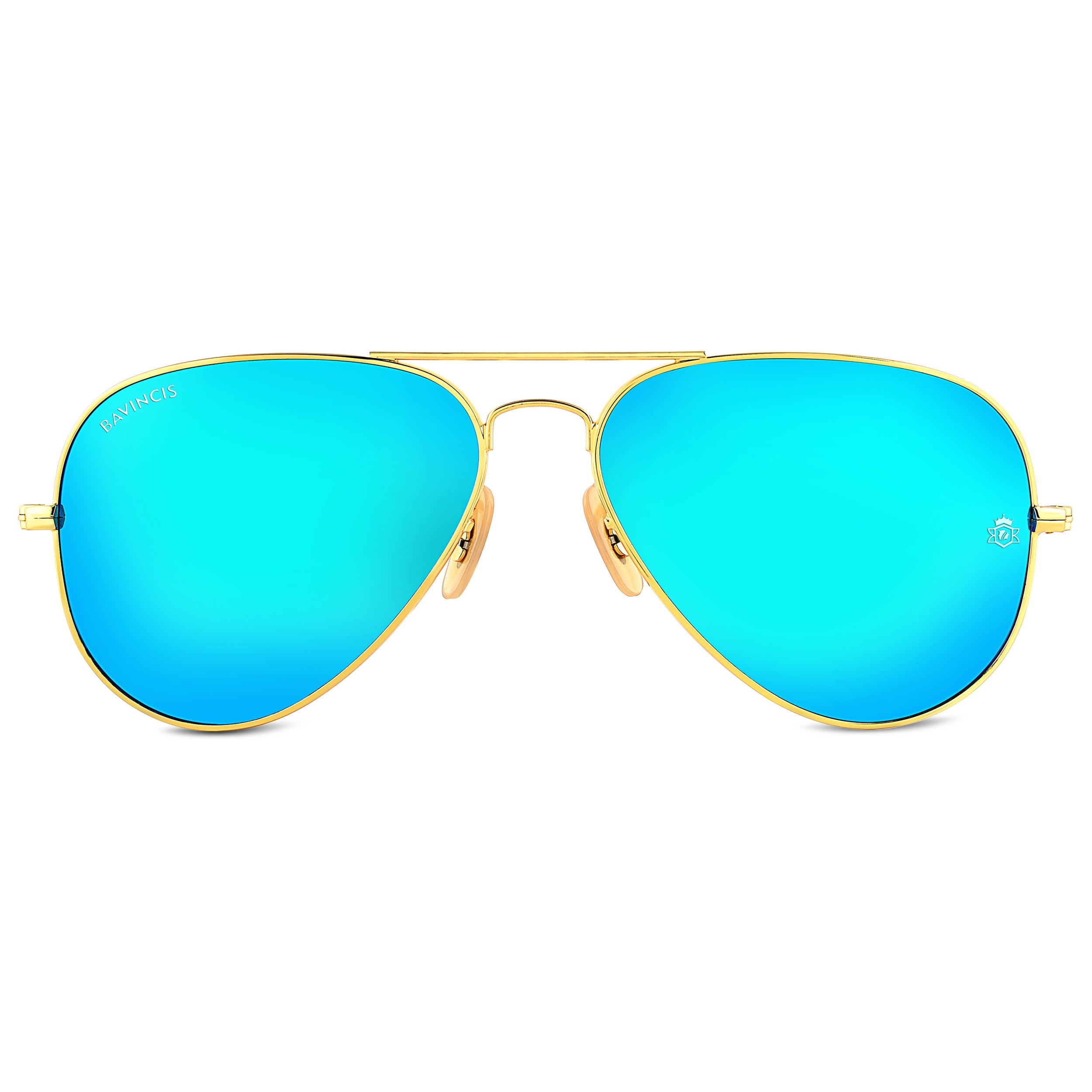 Bavincis Tommy Gold and Blue Mercury Edition sunglasses - BAVINCIS