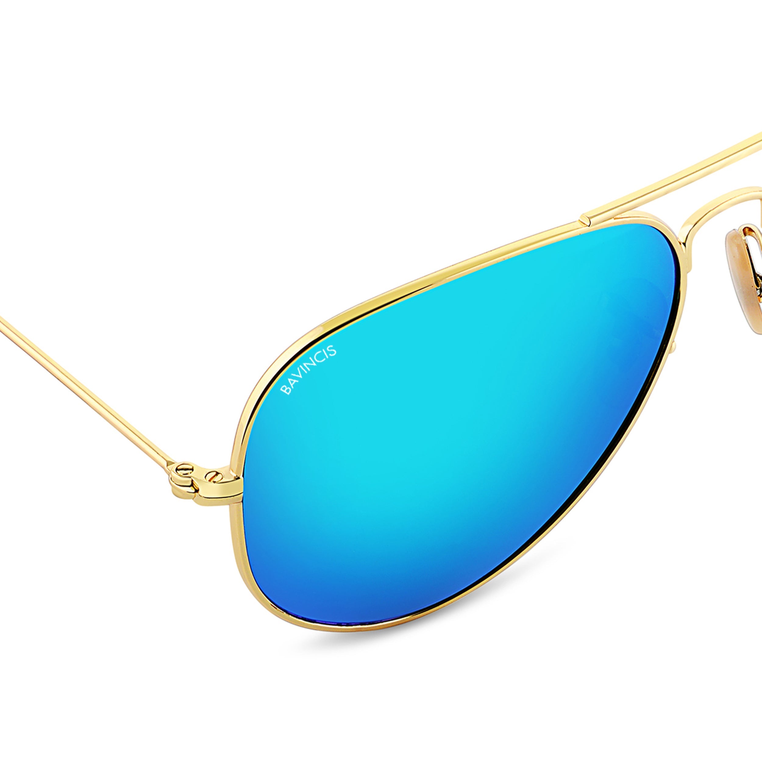 Bavincis Tommy Gold and Blue Mercury Edition sunglasses