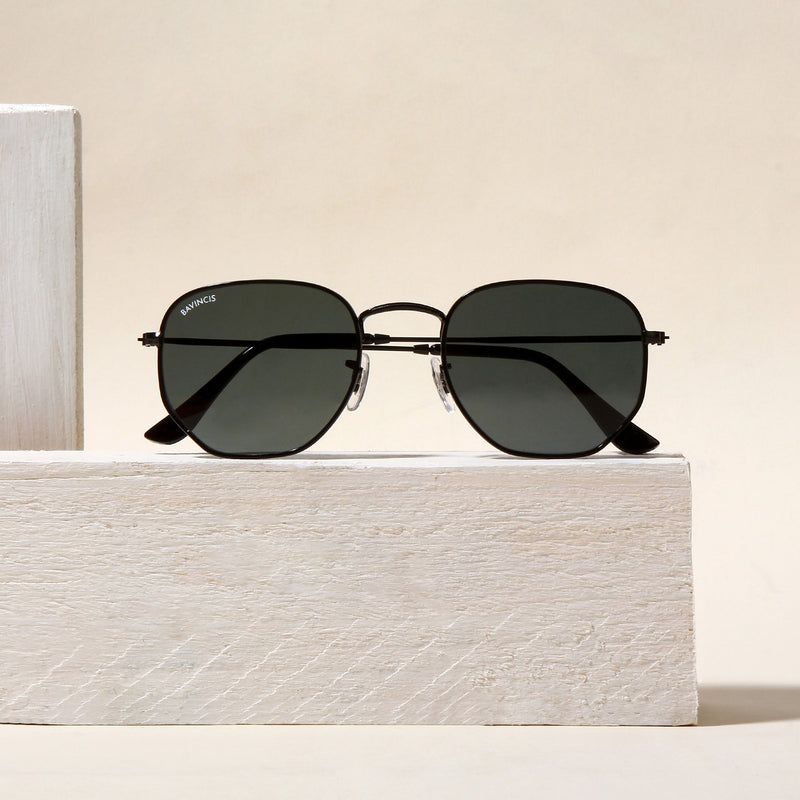 Bavincis Gemini Black And Black Edition Sunglasses