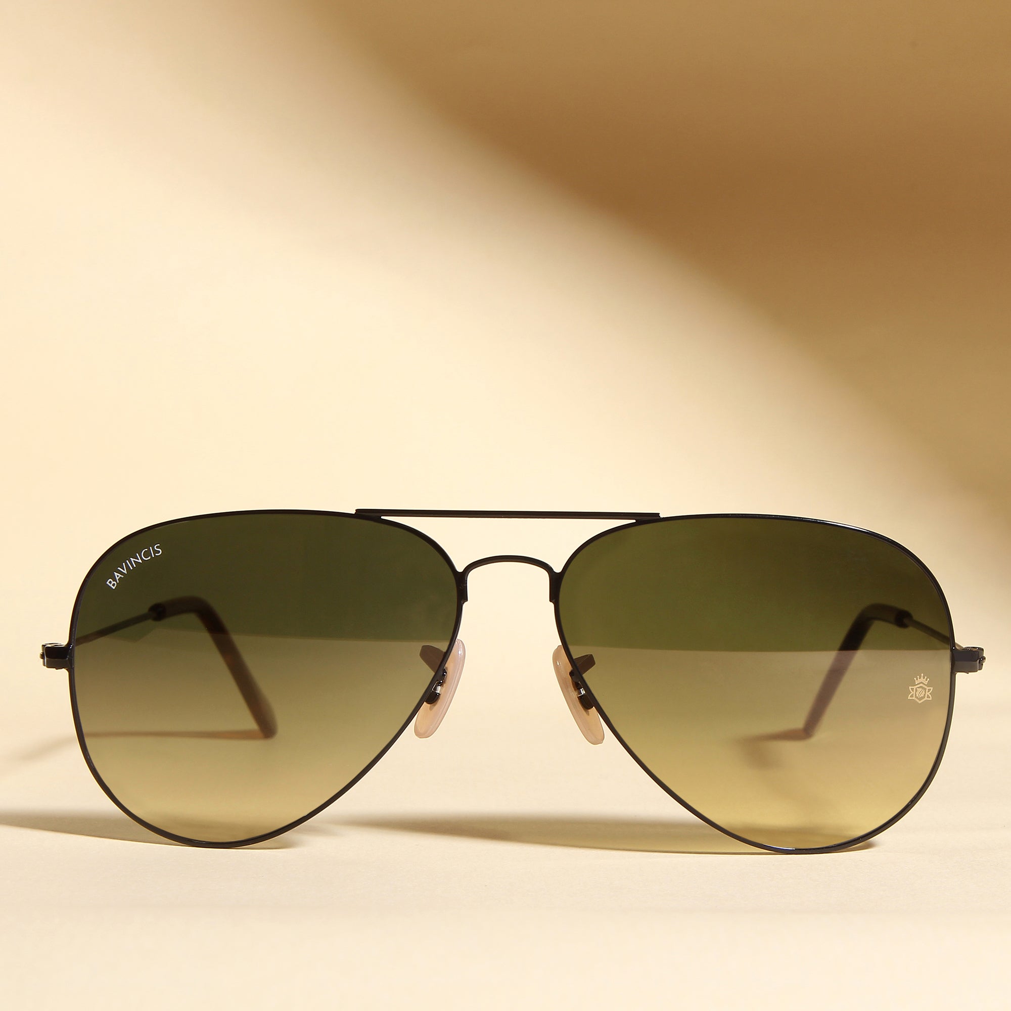 Bavincis Tommy Black And Green Gradient Edition Sunglasses