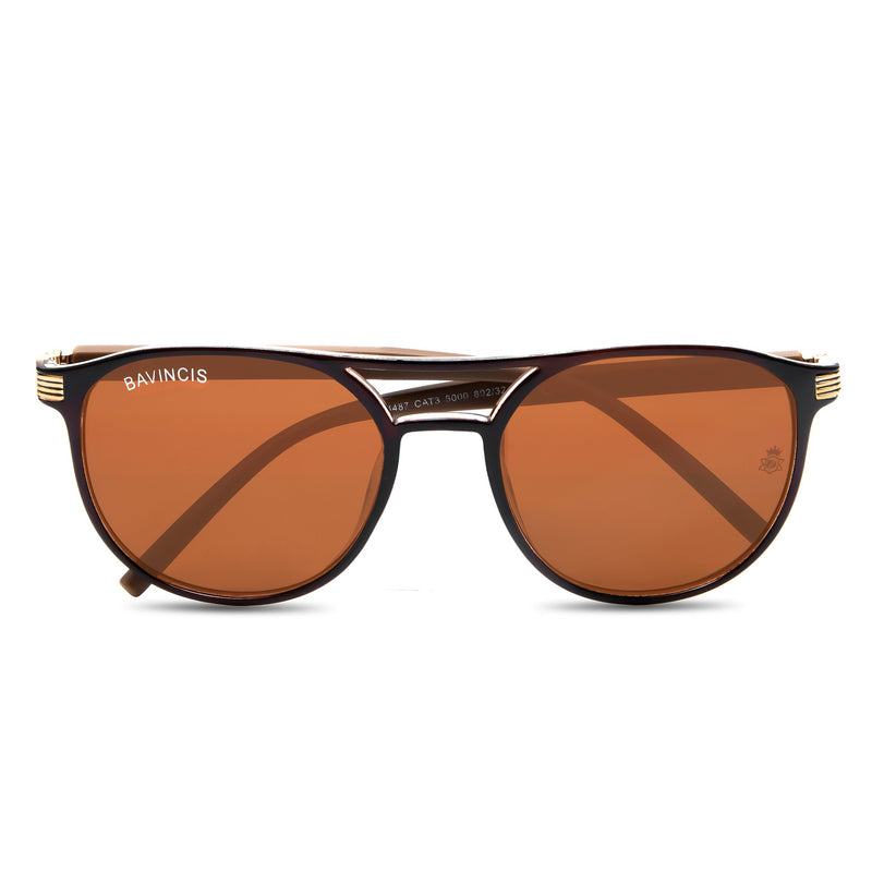 Bavincis Calvert Brown And Brown Edition Sunglasses