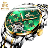 Bavincis Cosmograph Gold and Green I Automatic Watch - BAVINCIS