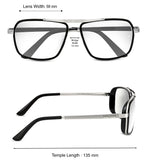 Bavincis Stanly D11 Silver And White Antiray Edition Sunglasses