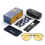 Bavincis Carloz Black And Yellow Edition Sunglasses