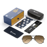 Bavincis Tommy Black And Brown Gradient Edition Sunglasses