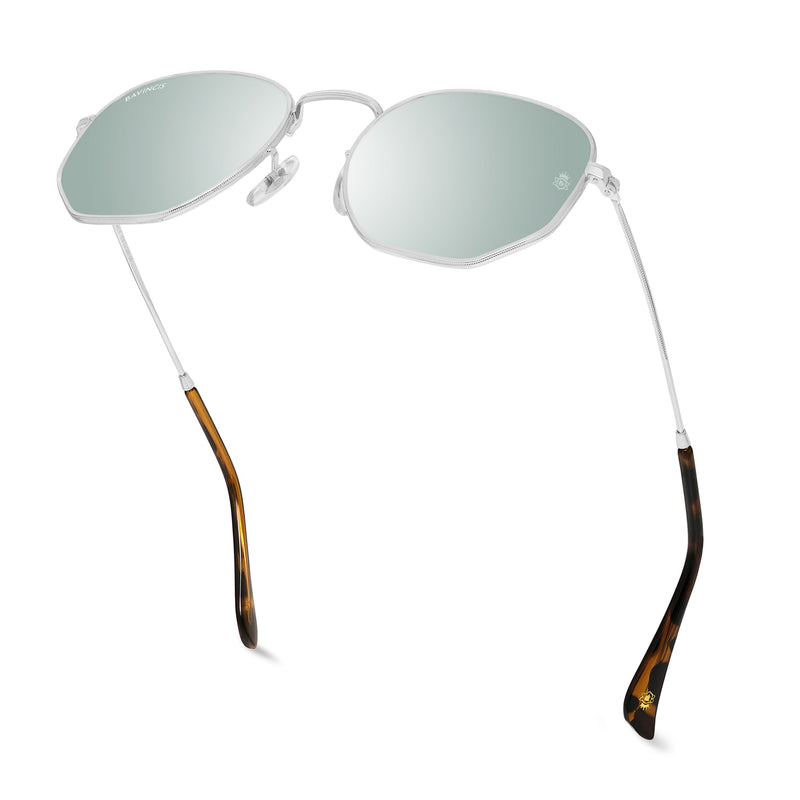Bavincis Gemini Silver And Silver Mercury Edition Sunglasses