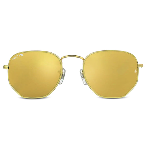 Bavincis Gemini Gold Yellow Mercury Edition Sunglasses