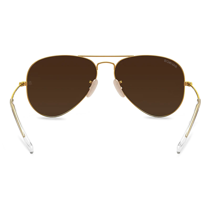 Bavincis Tommy Gold Green Mercury Edition Sunglasses