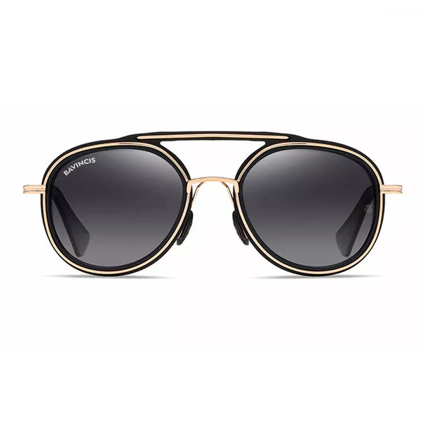 Bavincis Fleets Gold And Grey Gradient Edition Sunglasses
