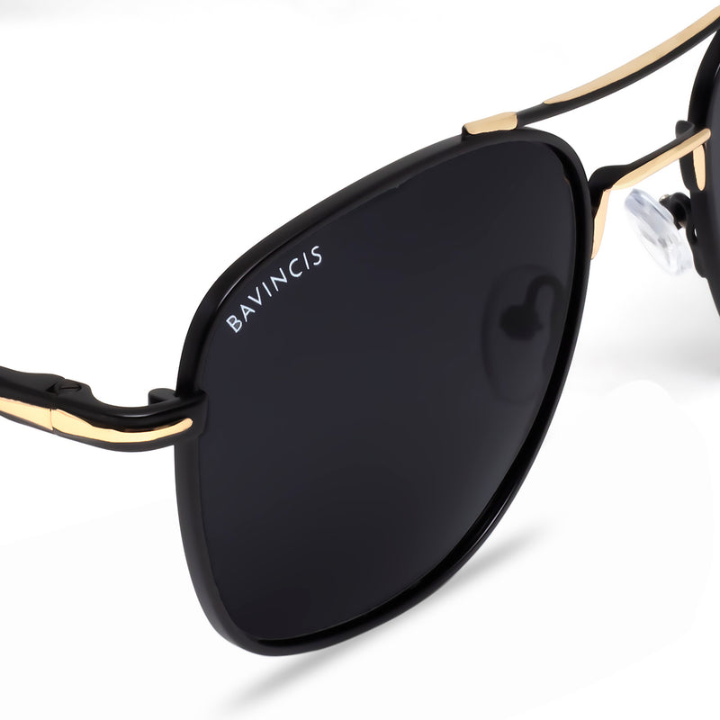 Bavincis Focal Black And Gold-Black Edition Sunglasses