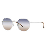 Bavincis Cooper Silver And Blue-Brown Gradient Edition Sunglasses
