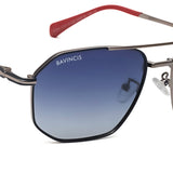 Bavincis Glance Silver And Blue Gradient Edition Sunglasses