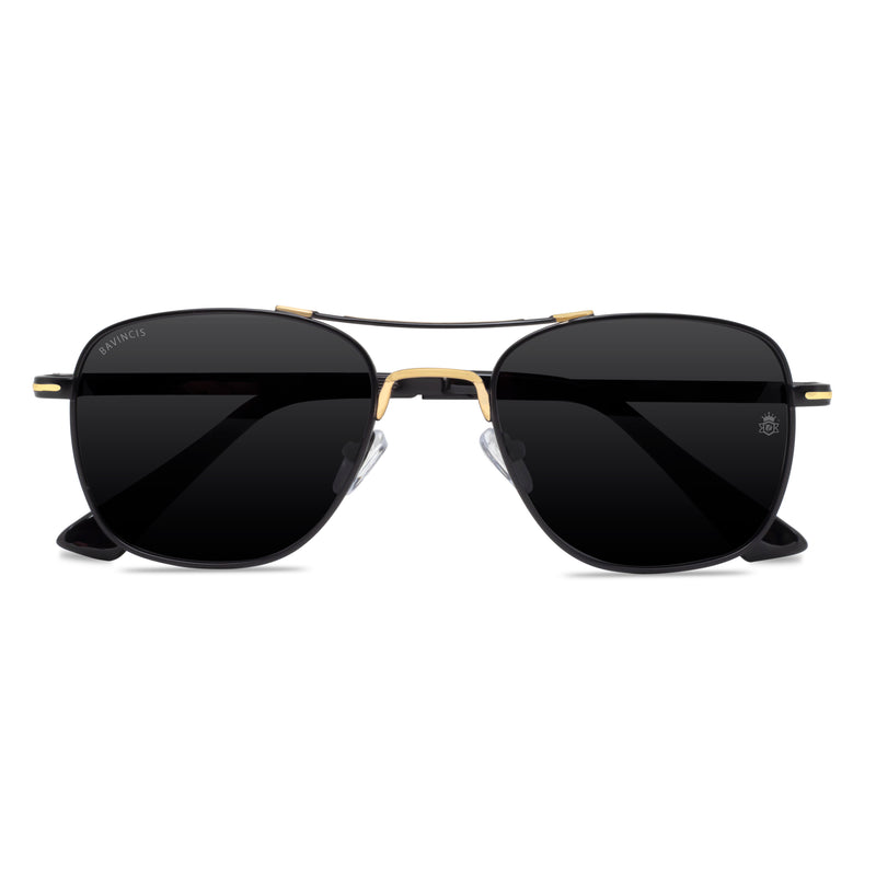 Bavincis Focal Black And Gold-Black Edition Sunglasses