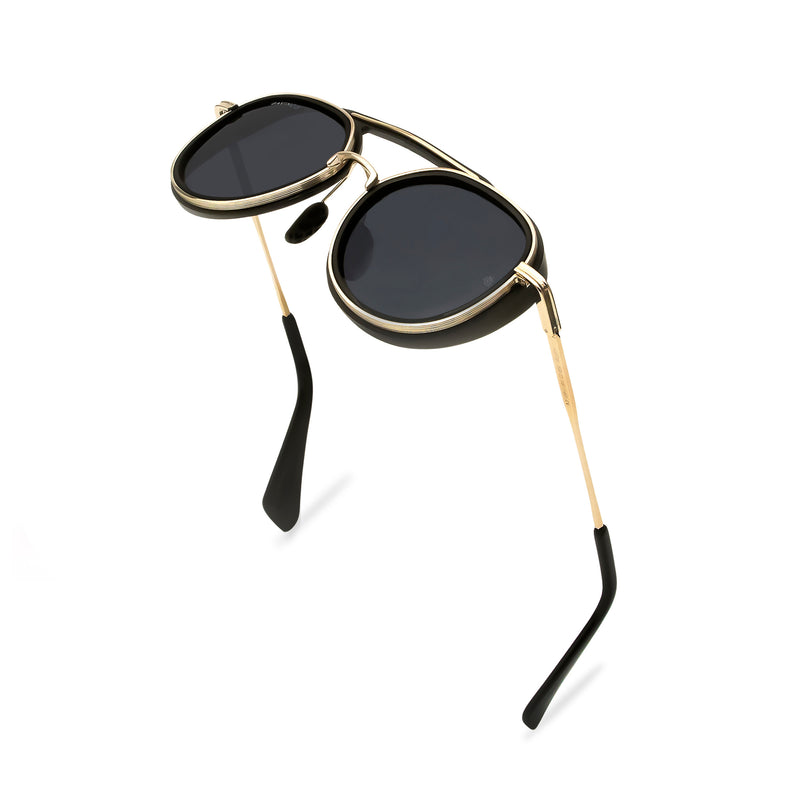 Bavincis Fleets Gold And Black Edition Sunglasses