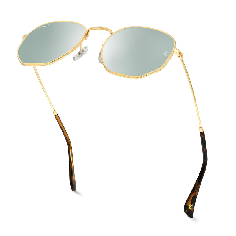 Bavincis Gemini Gold And Silver Mercury Edition Sunglasses