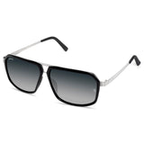 Bavincis Markus Silver And Grey Gradient Edition Sunglasses