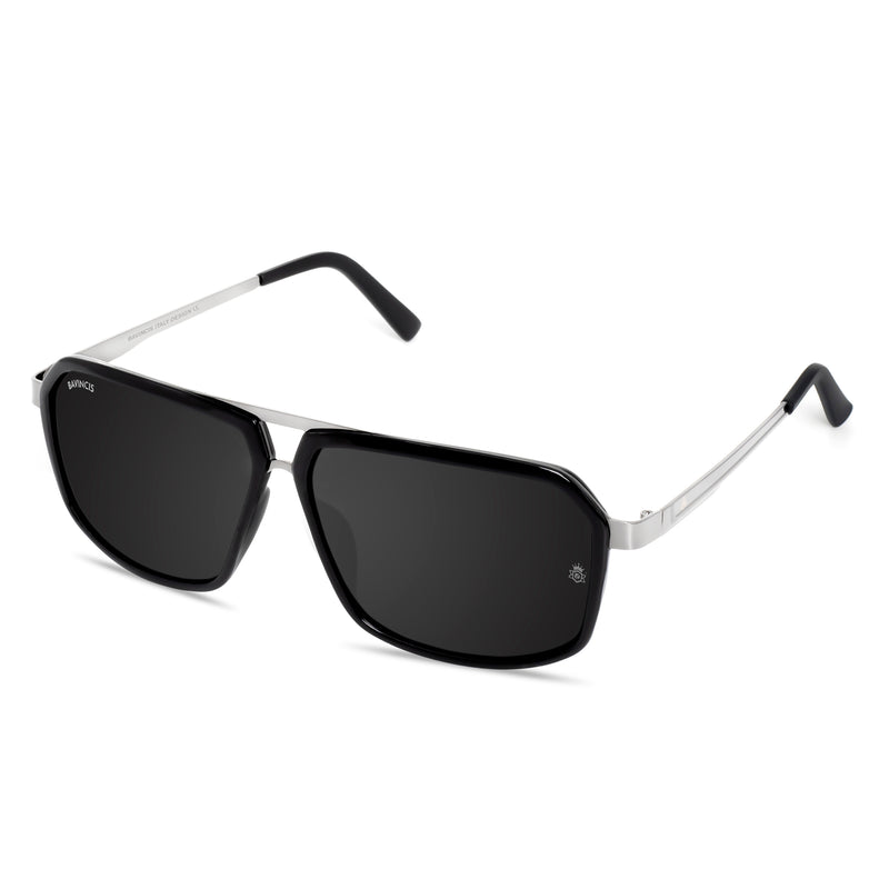 Bavincis Markus Silver And Black Edition Sunglasses