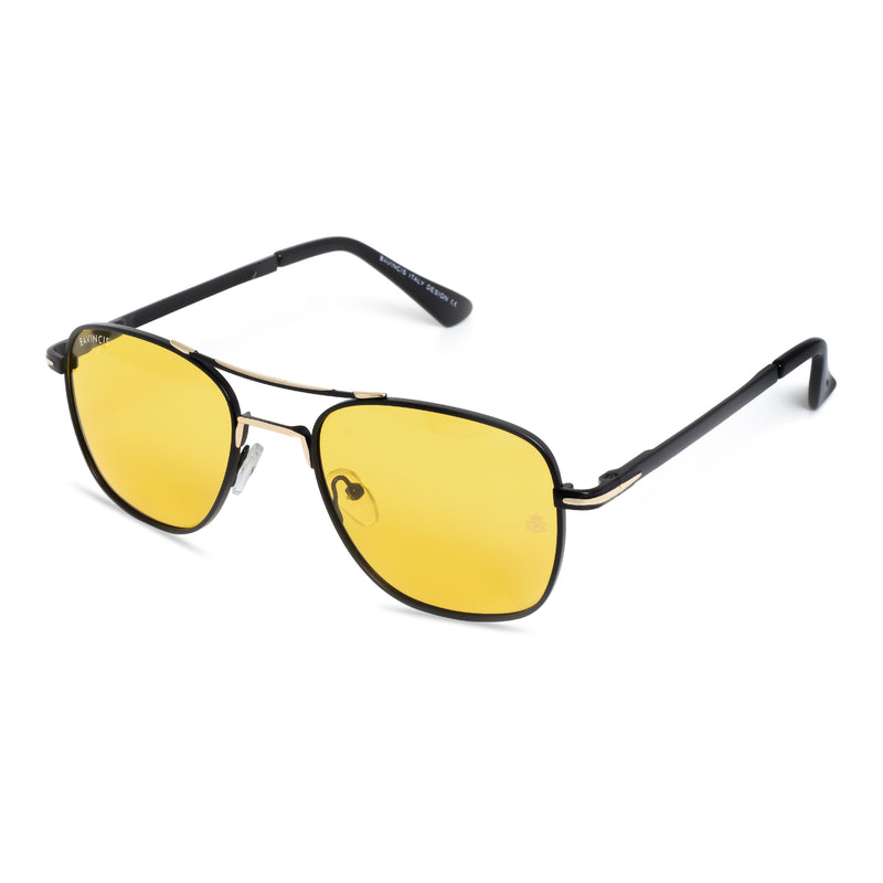 Bavincis Focal Black And Yellow Edition Sunglasses
