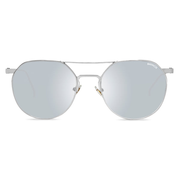 Bavincis Spektus Silver And Silver Mercury Edition Sunglasses