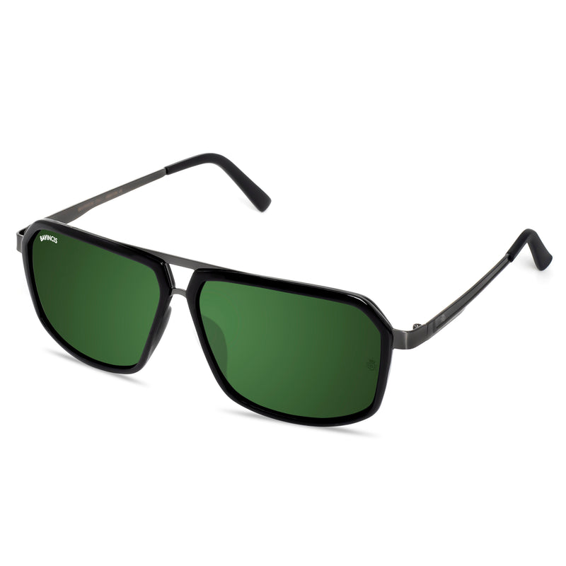 Bavincis Markus Black And Green Edition Sunglasses
