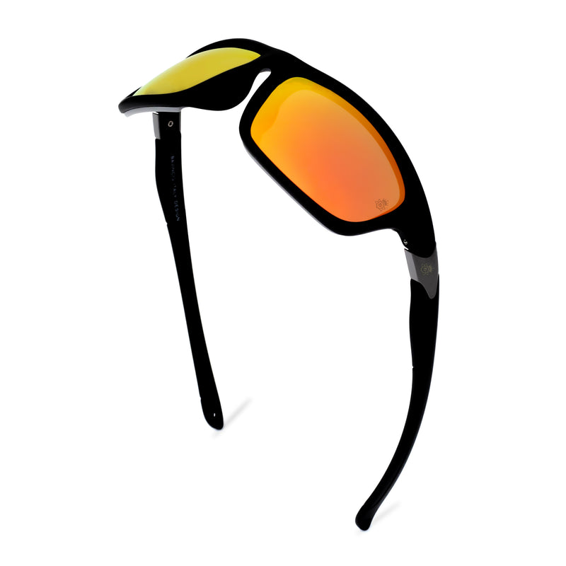 Bavincis Albert Black And Orange Sports Edition sunglasses