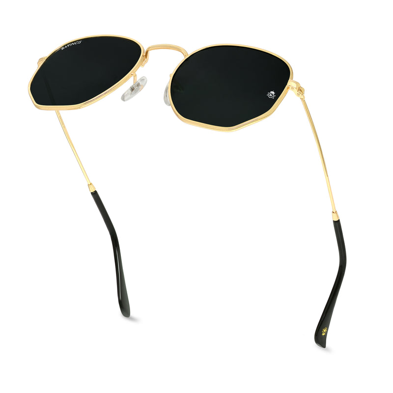 Bavincis Gemini Gold And Black Edition Sunglasses
