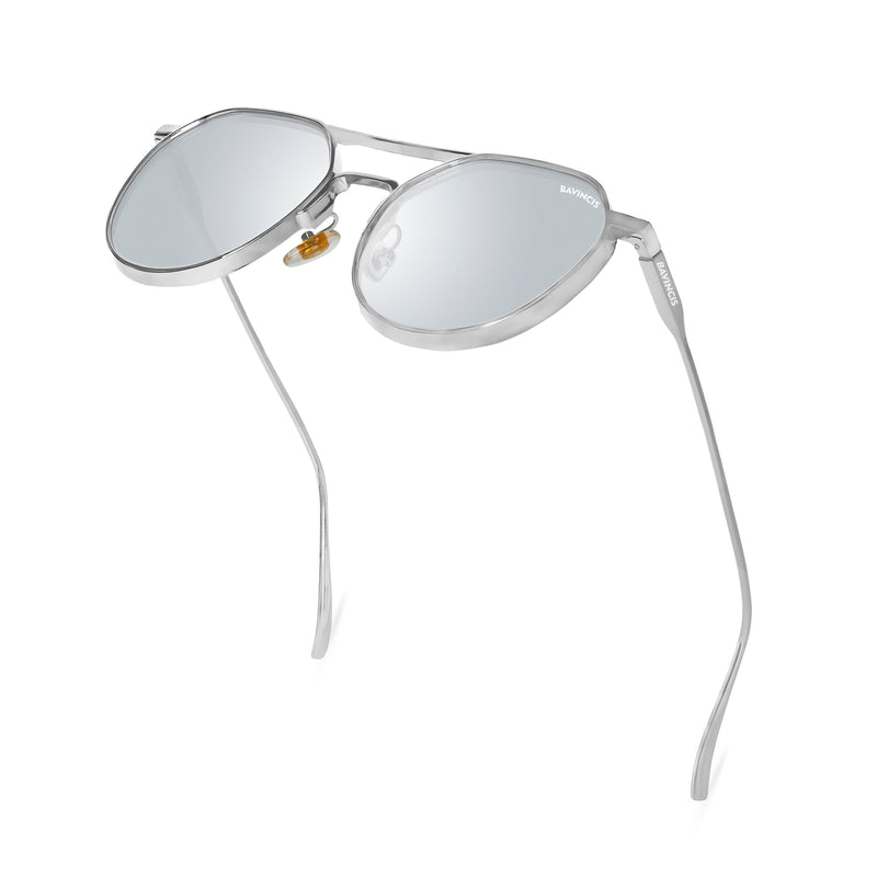 Bavincis Spektus Silver And Silver Mercury Edition Sunglasses