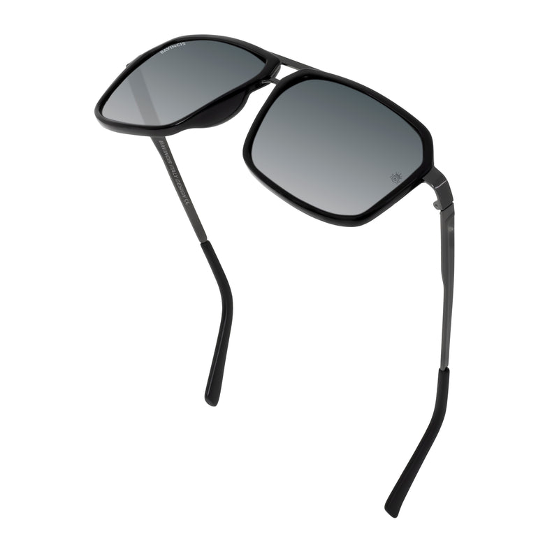 Bavincis Markus Black And Grey Gradient Edition Sunglasses
