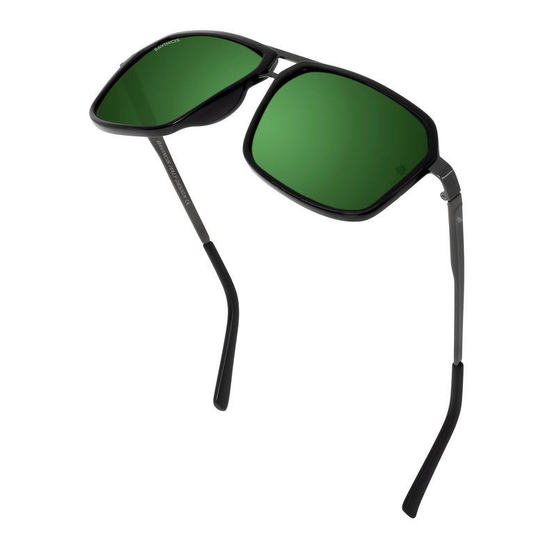 Bavincis Markus Black And Green Edition Sunglasses
