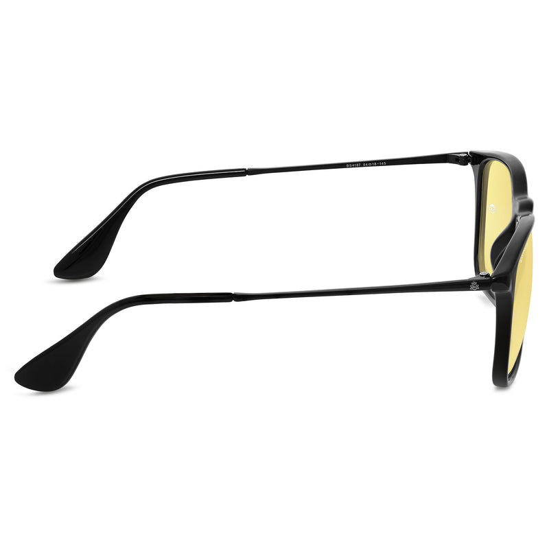 Bavincis Miller Black And Yellow Edition Sunglasses - BAVINCIS