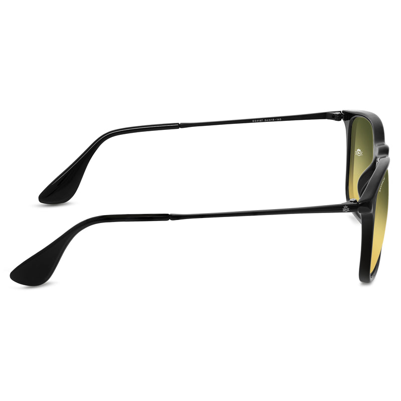 Bavincis Miller Black And Green Gradiant Edition sunglasses - BAVINCIS